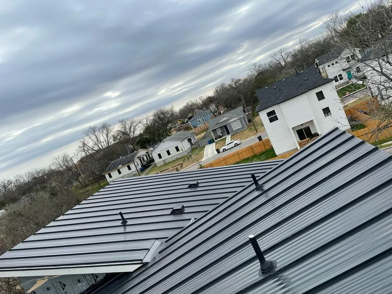 Standing seam metal roof panels with vents for Skylight Repair in Kahului